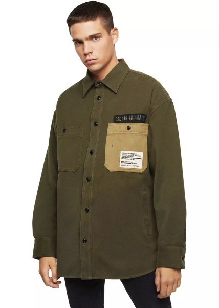 Camasa casual S-Lebed with Patch Pockets 00SW1F