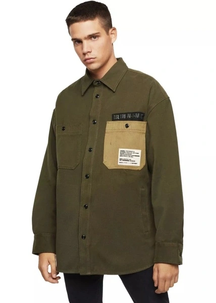 Camasa casual S-Lebed with Patch Pockets 00SW1F