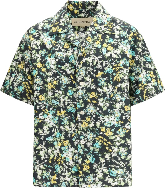 Camasa casual Shirt with an all-over Papier Floral