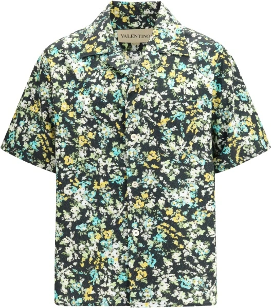 Camasa casual Shirt with an all-over Papier Floral