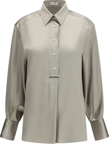 Camasa casual Silk satin Shirt
