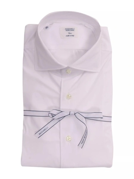 Camasa casual White stretch shirt