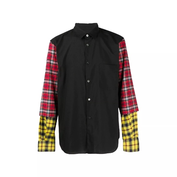 Camasa Comme Des Garçons Checked Sleeve Shirt