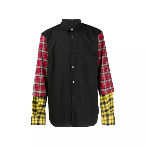 Camasa Comme Des Garçons Checked Sleeve Shirt