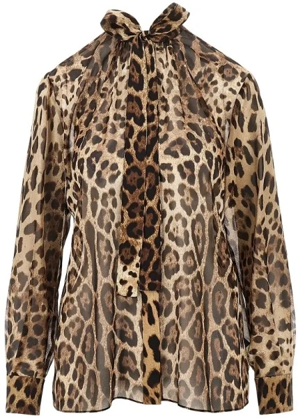 Camasa Dolce & Gabbana multicolora din matase