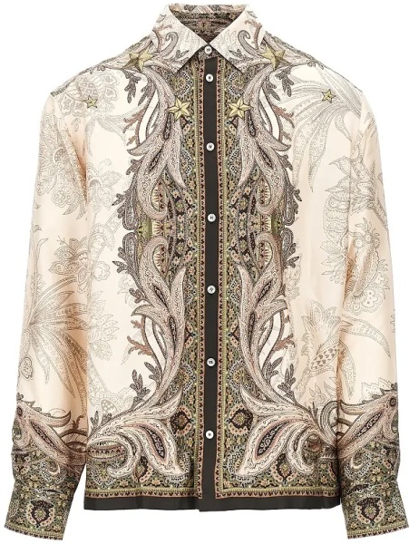 Camasa Printed silk shirt