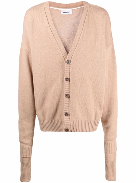 Cardigan AMBUSH neutru din vascoza si casmir