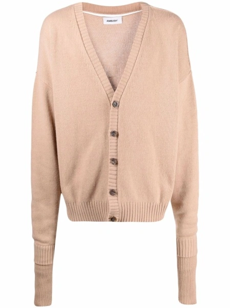 Cardigan AMBUSH neutru din vascoza si casmir