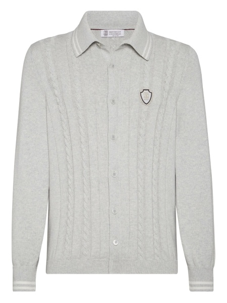 Cardigan Brunello Cucinelli gri