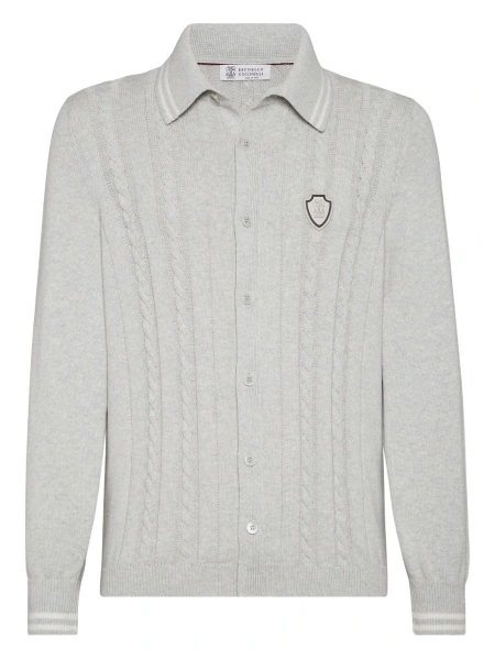 Cardigan Brunello Cucinelli gri