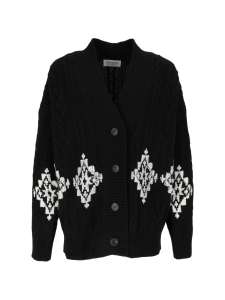 Cardigan ERMANNO FIRENZE negru