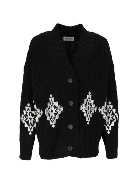 Cardigan ERMANNO FIRENZE negru