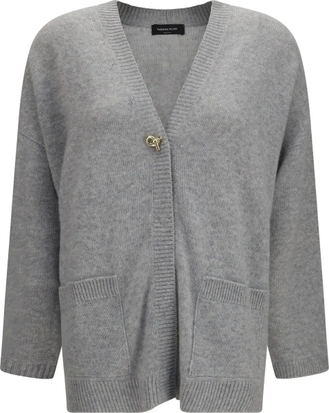 Cardigan Fabiana Filippi multicolor din casmir