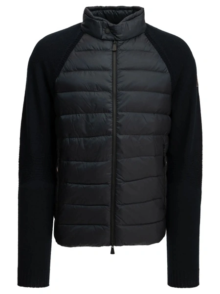 Cardigan Padded wool cardigan