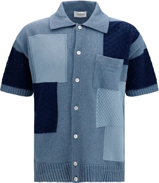 Cardigan Short-sleeve patchwork Cardigan