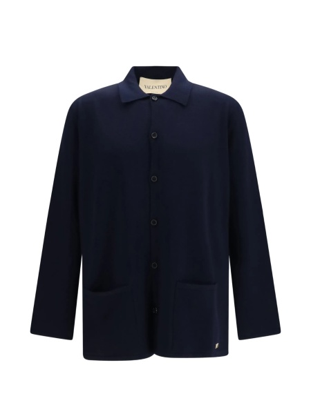 Cardigan Valentino Garavani albastru