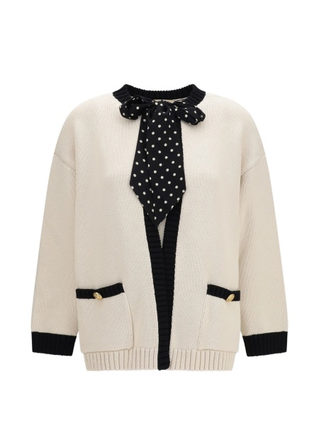 Cardigan Valentino Garavani neutru