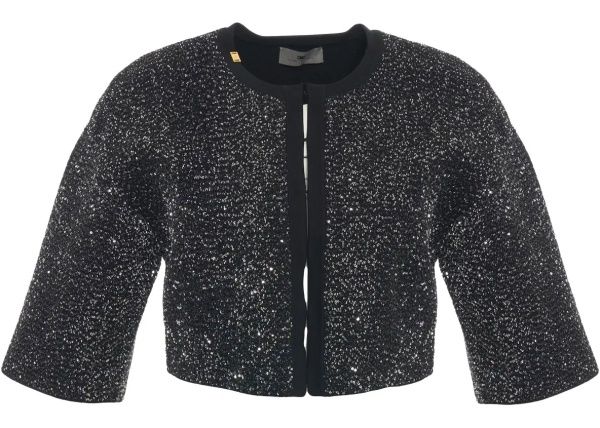 Cardigane Cardigan with sequin applications