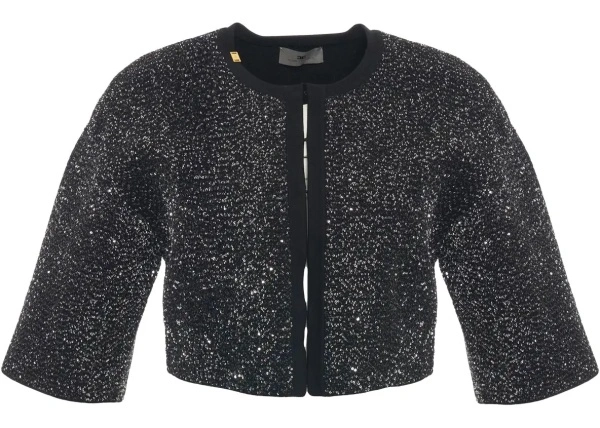 Cardigane Cardigan with sequin applications