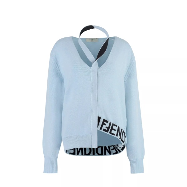 Cardigane Fendi Wool And Cashmere Cardigan