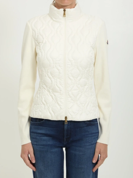 Cardigane Padded Zip Cardigan