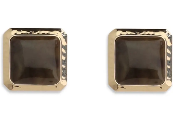 Cercei Square Enamel Earrings