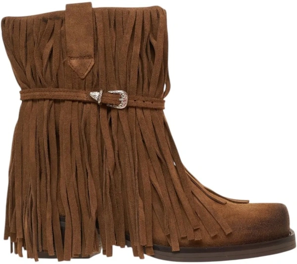 Cizme de iarna Posa maro 'Dallas Boot Fringe'