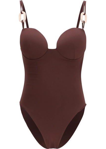 Costume Stretch nylon one-piece Swimsuit