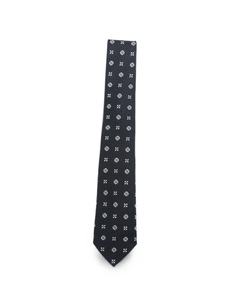 Cravata Saint Laurent albastra