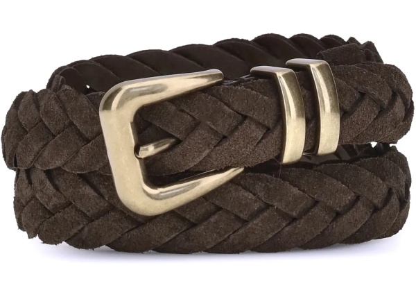 Curea Leather woven Belt