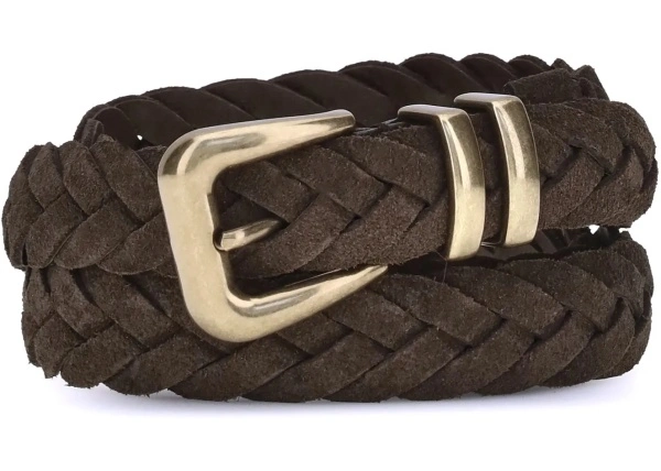 Curea Leather woven Belt