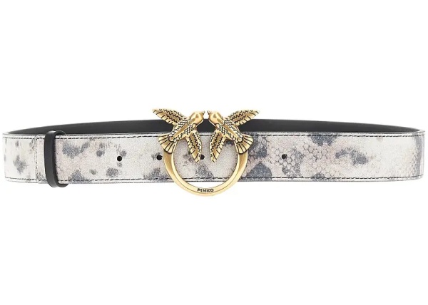 Curea Love Birds leather belt