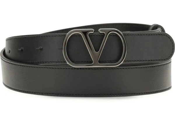 Curea VLogo Signature leather Belt