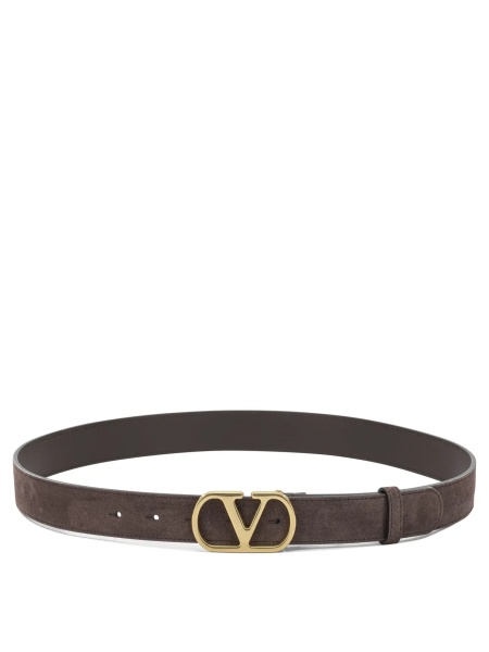 Curea "VLogo Signature" Leather Belt