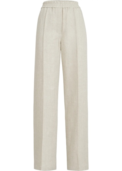 Elasticated-waistband Pants