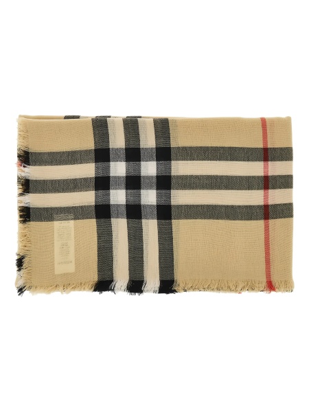 Esarfa Burberry neutra