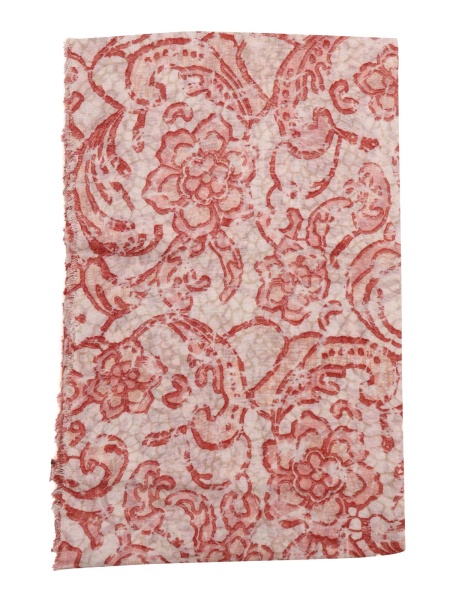 Esarfa Scarf with red pattern