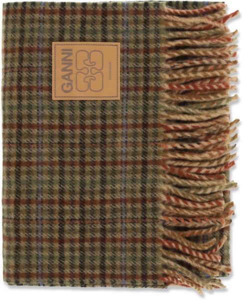 Esarfa Small check wool Scarf