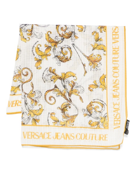 Esarfa Versace Jeans Couture alba