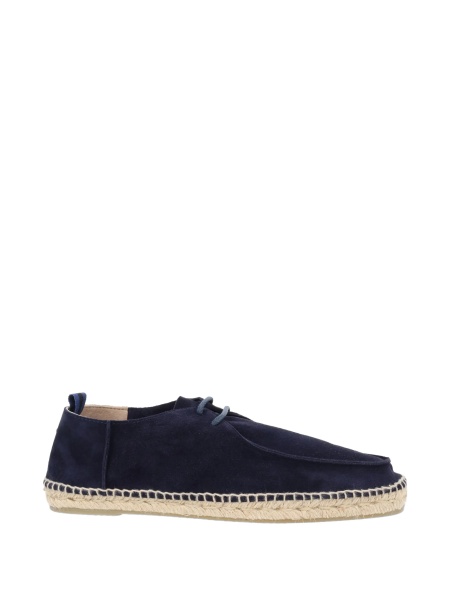 Espadrile CASTAÑER albastre din piele intoarsa
