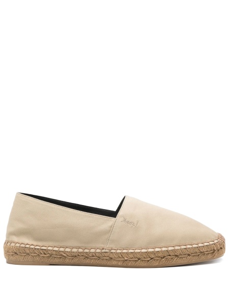 Espadrile Saint Laurent neutre din material textil
