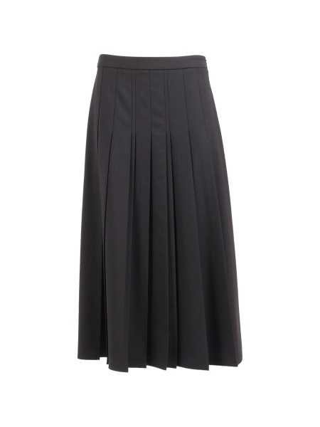 Fusta cu pliuri Lorena Antoniazzi neagra