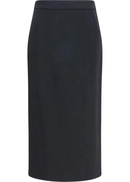Fusta Dolce & Gabbana neagra din lana