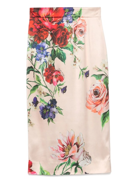 Fusta Dolce & Gabbana roz din vascoza si elastan