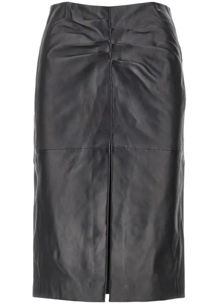 Fusta Isabel Marant din piele