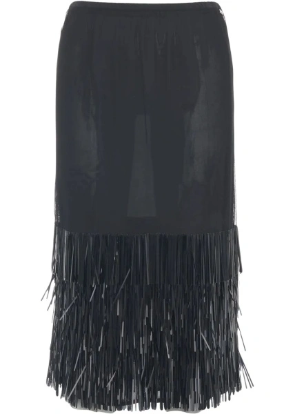 Fusta lunga Otto d ame neagra