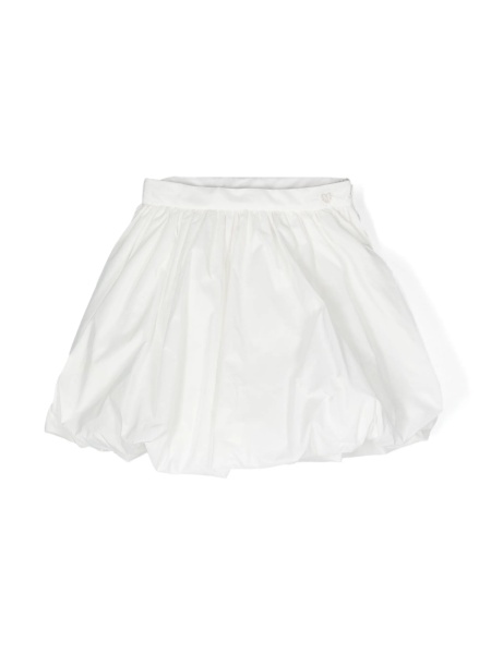 Fusta Monnalisa alba din polyester