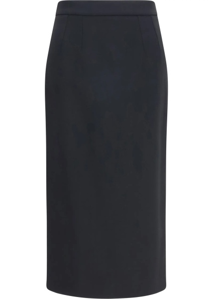 Fusta Stretch wool pencil Skirt