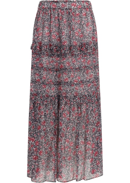 Fusta Volomia long ruffled Skirt