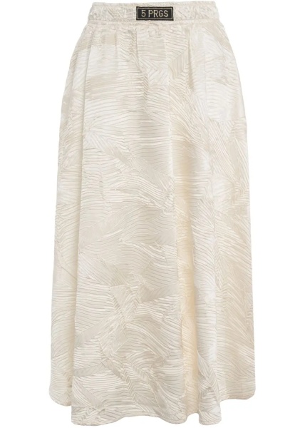 Fuste Midi skirt with logo details